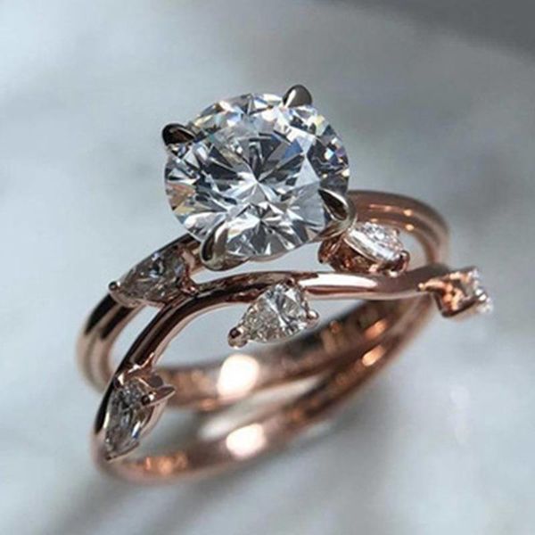 wedding rings exquisite rose-gold leaf rhinestone jewelry accessories engagement band gift fashion crystal for women, Slivery;golden
wedding rings exquisite rose-gold leaf rhinestone jewelry accessories engagement band gift fashion crystal for women, Slivery;golden