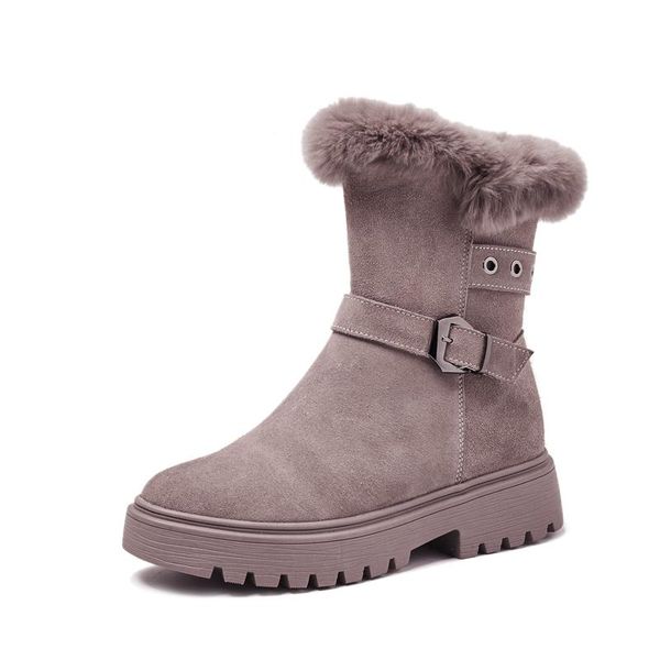 women's winter ankle boots female zipper flock platform snow boot ladies plush sneakers square heels casual shoes woman footwear, Black
women's winter ankle boots female zipper flock platform snow boot ladies plush sneakers square heels casual shoes woman footwear, Black