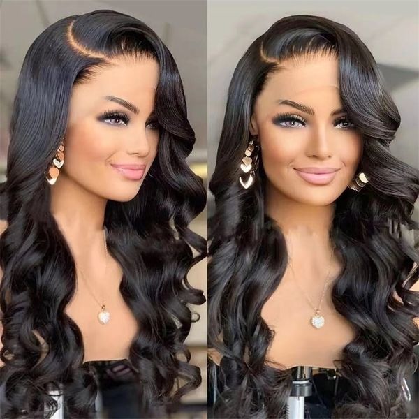 length medium new women's curly front lace long hair chemical fiber whole wig headcover, Black
length medium new women's curly front lace long hair chemical fiber whole wig headcover, Black