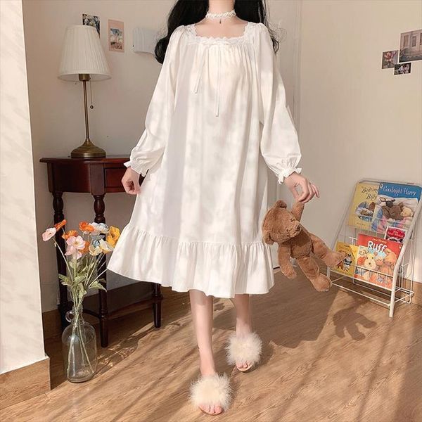 summer sweet lace nightgown girls women sleepwear vintage nightdress cute white ribbon sleep dress spring soft home wear, Black;red
summer sweet lace nightgown girls women sleepwear vintage nightdress cute white ribbon sleep dress spring soft home wear, Black;red