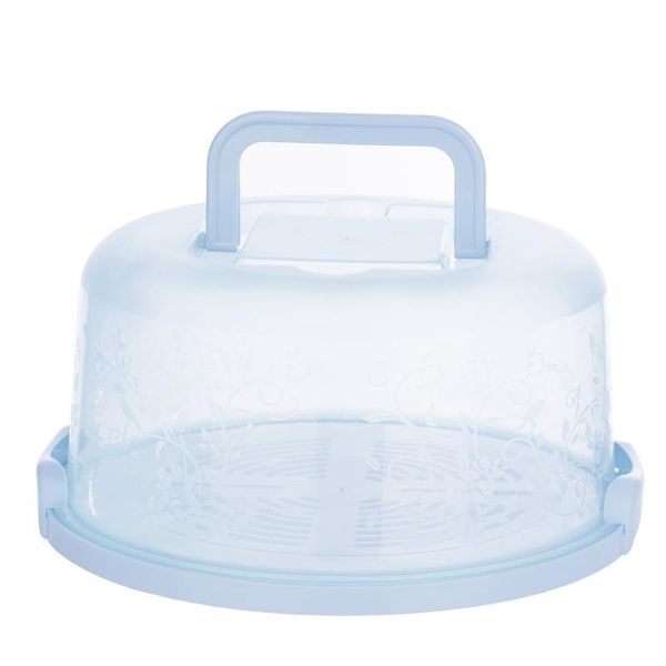 other bakeware handheld cake stand round plastic cookies carrier dustproof fruits storage holder portable box with collapsible handle
other bakeware handheld cake stand round plastic cookies carrier dustproof fruits storage holder portable box with collapsible handle