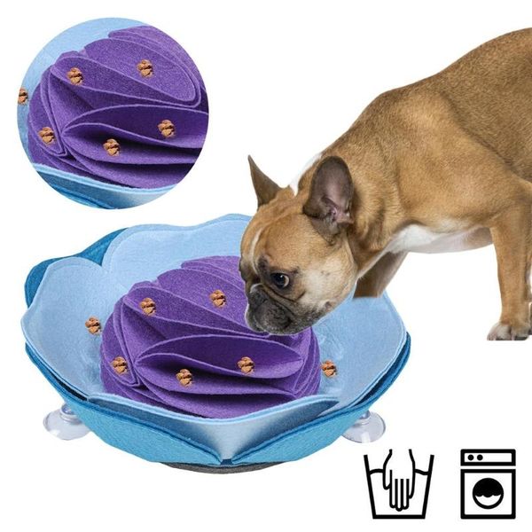 dog snack feeding mat pet sniffing training pad nosework puzzle toy snuffle felt cloth interactive game toys & chews
dog snack feeding mat pet sniffing training pad nosework puzzle toy snuffle felt cloth interactive game toys & chews