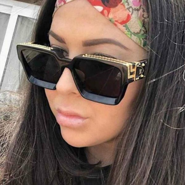 Square Sunglasses Women Men Fashion Brand Sunglass Female Gafas De Sol Okulary Uv400 Vintage Oversize Sun Glasses, White;black
Square Sunglasses Women Men Fashion Brand Sunglass Female Gafas De Sol Okulary Uv400 Vintage Oversize Sun Glasses, White;black