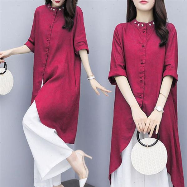 spring womens tracksuits summer women sets elegant cotton and linen loose long blouse shirts female wide leg pants trousers two, Gray
spring womens tracksuits summer women sets elegant cotton and linen loose long blouse shirts female wide leg pants trousers two, Gray
