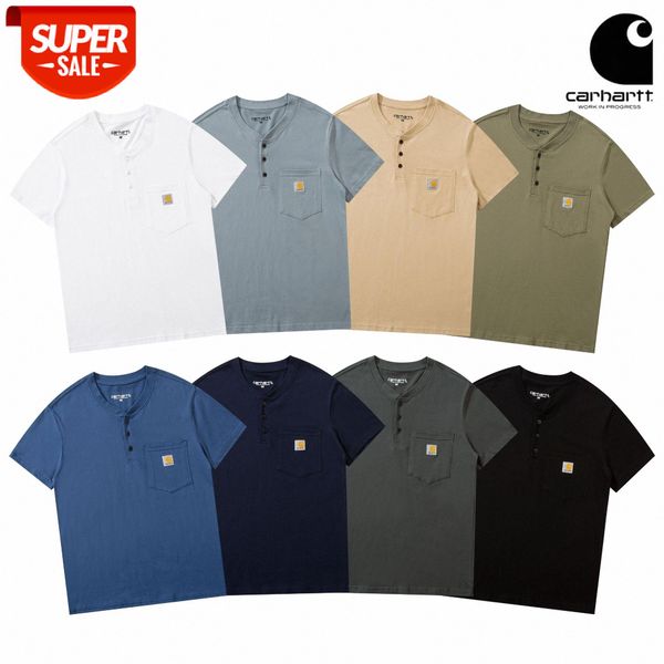young and fashion kahart solid color t pocket tooling style short-sleeved loose men women #1t12, White;black
young and fashion kahart solid color t pocket tooling style short-sleeved loose men women #1t12, White;black