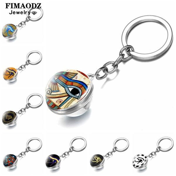 keychains fimaodz eye of horus keychain vintage egyptian gods power eyes glass dome double sided ball pendant alloy key chain accessories, Silver
keychains fimaodz eye of horus keychain vintage egyptian gods power eyes glass dome double sided ball pendant alloy key chain accessories, Silver