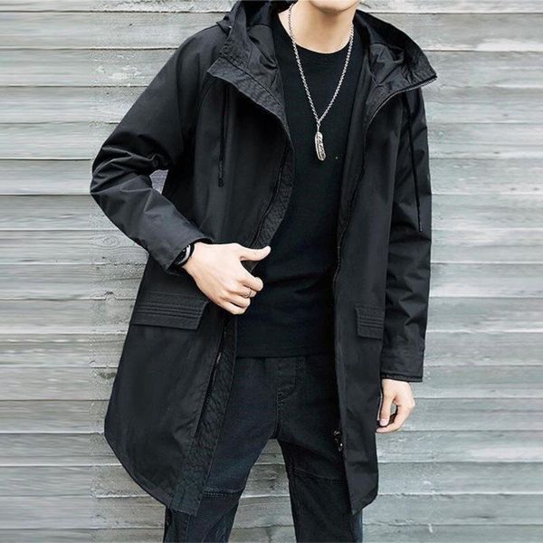men's trench coats coat autumn jacket men loose casual windbreaker mid-length plus size zipper for outwear, Tan;black
men's trench coats coat autumn jacket men loose casual windbreaker mid-length plus size zipper for outwear, Tan;black