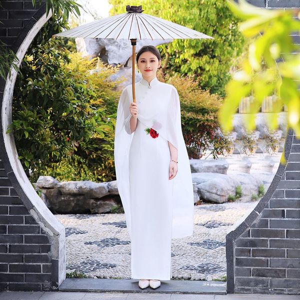 vintage catwalk show lady cheongsam elegant embroidery floral qipao novelty long satin skirt evening dresses gown large size ethnic clothing, Red
vintage catwalk show lady cheongsam elegant embroidery floral qipao novelty long satin skirt evening dresses gown large size ethnic clothing, Red
