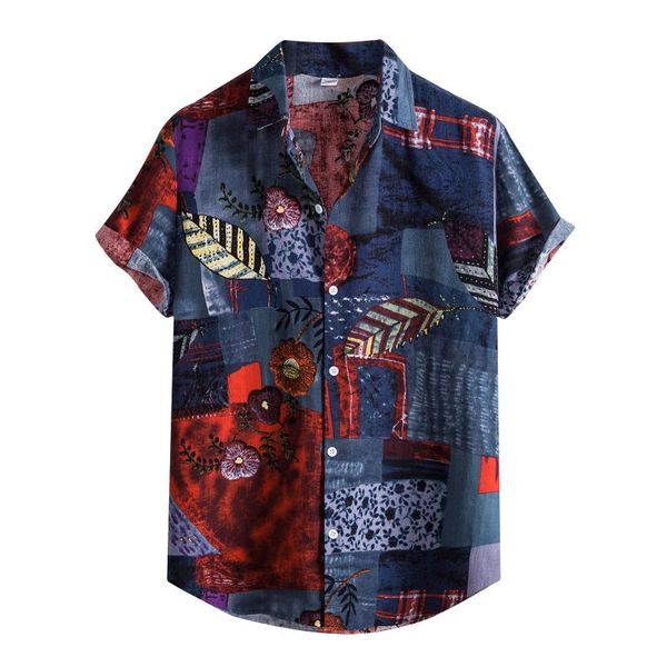 men's casual shirts mens vintage ethnic style printing loose short sleeve turn-down collar shirt daily wearing beachwear big blouse, White;black
men's casual shirts mens vintage ethnic style printing loose short sleeve turn-down collar shirt daily wearing beachwear big blouse, White;black