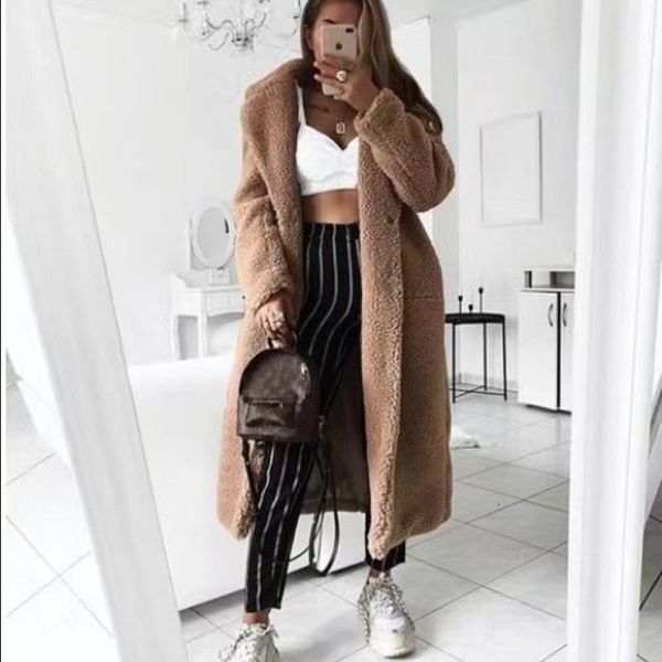 women's wool & blends winter women black thick warm oversized loose lapel overcoat solid color office lady female coats wools
women's wool & blends winter women black thick warm oversized loose lapel overcoat solid color office lady female coats wools
