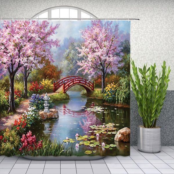 oil painting scenery shower curtains flowers plant swan spring landscape home bath curtain waterproof bathroom decor screens
oil painting scenery shower curtains flowers plant swan spring landscape home bath curtain waterproof bathroom decor screens