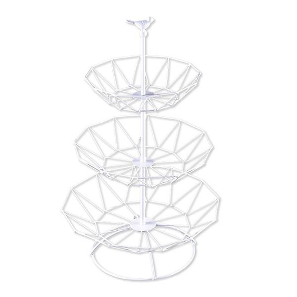 storage baskets 3 tier fruit metal wire bowl cake stand rack counterorganizer table home decoration
storage baskets 3 tier fruit metal wire bowl cake stand rack counterorganizer table home decoration
