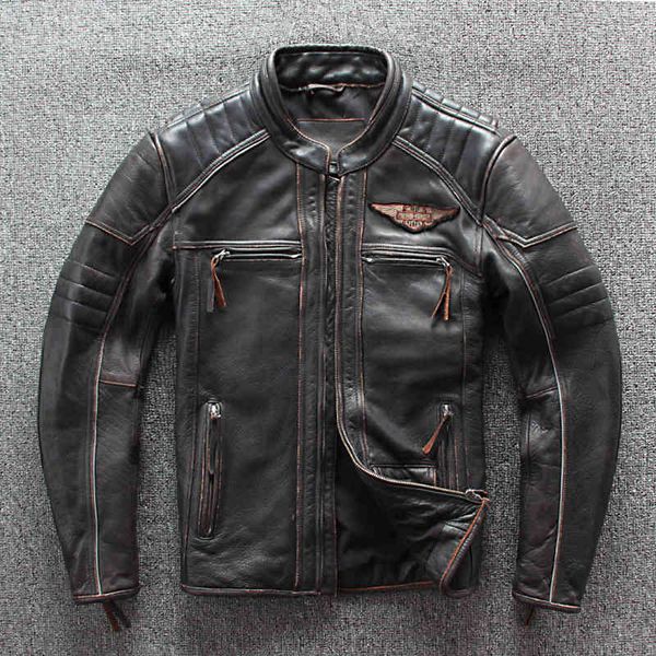 fashion leather harley motorcycle jacket, amerika, worn-out layer, cattle jacket, Black
fashion leather harley motorcycle jacket, amerika, worn-out layer, cattle jacket, Black