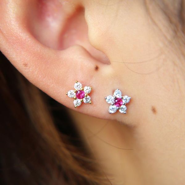 stud 925 sterling silver minimal flower earrings for women design lovely girls kids delicate cute small cz earring handmade, Golden;silver
stud 925 sterling silver minimal flower earrings for women design lovely girls kids delicate cute small cz earring handmade, Golden;silver