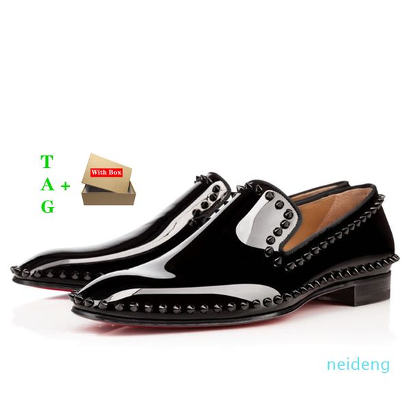 2021 mens red bottom shoes designers low flat rivets man business banquet dress shoe luxurys patent suede spikes genuine stylist leather, Black
2021 mens red bottom shoes designers low flat rivets man business banquet dress shoe luxurys patent suede spikes genuine stylist leather, Black