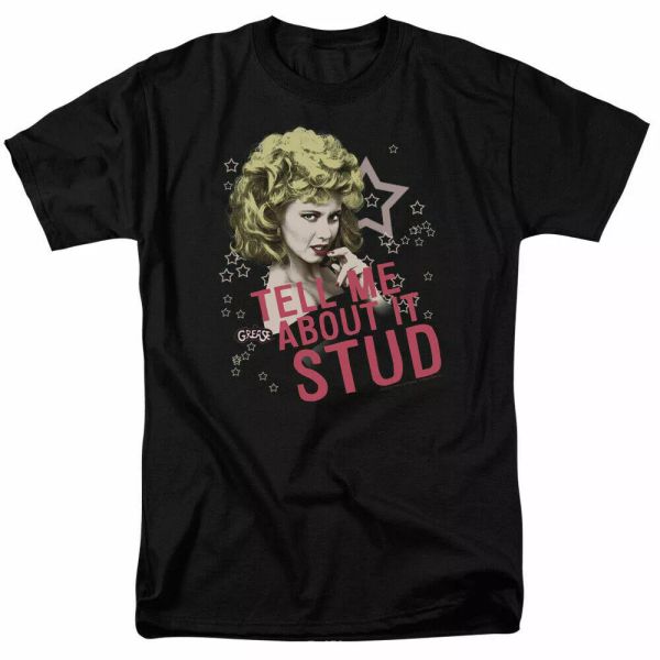 grease tell me about it stud t shirt licensed musical romance movie retro black, White;black
grease tell me about it stud t shirt licensed musical romance movie retro black, White;black