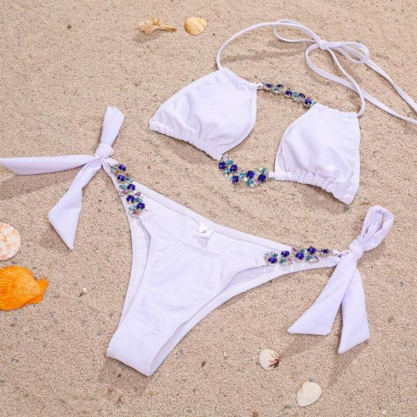 rinabe crystal bikini solid swimsuit bandage biquini hollow out set white swimwear bathing suit women bikinis beach women's, White;black
rinabe crystal bikini solid swimsuit bandage biquini hollow out set white swimwear bathing suit women bikinis beach women's, White;black