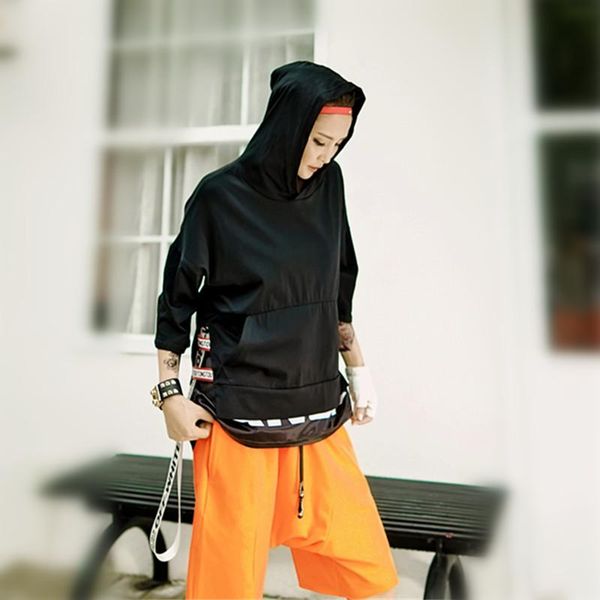 women's hoodies & sweatshirts just.be.never hip hop fashion long letter hooded pullovers loose big size patchwork summer streetwear bla, Black
women's hoodies & sweatshirts just.be.never hip hop fashion long letter hooded pullovers loose big size patchwork summer streetwear bla, Black
