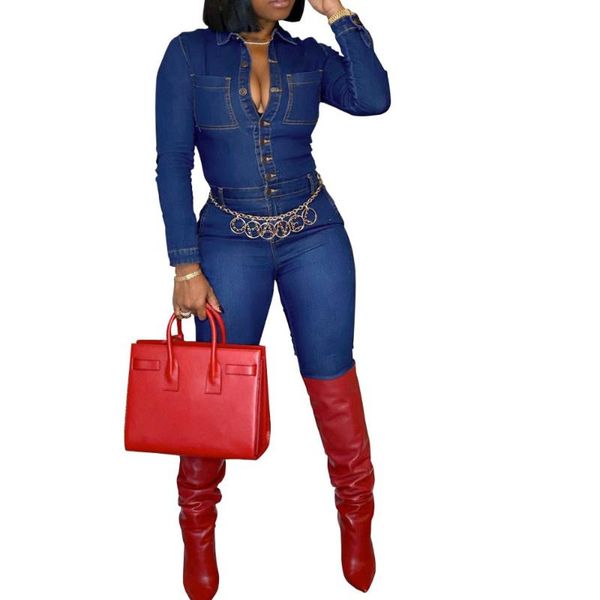 women's jumpsuits & rompers women fashion middle waist ripped slim long sleeve skinny blue jumpsuit overalls for s-3xl, Black;white
women's jumpsuits & rompers women fashion middle waist ripped slim long sleeve skinny blue jumpsuit overalls for s-3xl, Black;white