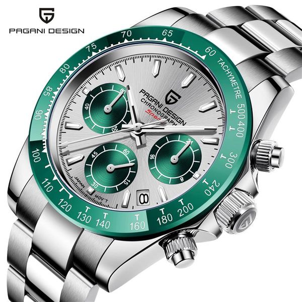 wristwatches pagani design brand fashion watches men luxury chronograph military quartz wrist watch luminous sports clock reloj hombre 2021, Slivery;brown
wristwatches pagani design brand fashion watches men luxury chronograph military quartz wrist watch luminous sports clock reloj hombre 2021, Slivery;brown