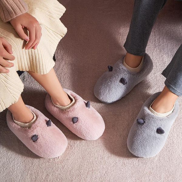 slippers 2021 couples cute horns winter thick plush women warm fluffy fur cover heel shoe non-slip flat men home indoor slipper, Black
slippers 2021 couples cute horns winter thick plush women warm fluffy fur cover heel shoe non-slip flat men home indoor slipper, Black