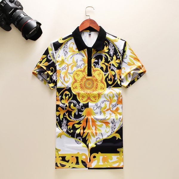 2021 casual polos shirts summer stripe print designer turn down collar tees hombres polo mens designe patchwork m-3xl #19, White;black
2021 casual polos shirts summer stripe print designer turn down collar tees hombres polo mens designe patchwork m-3xl #19, White;black