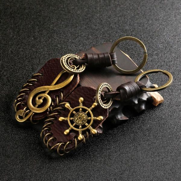 keychains liujun brands jewelry vintage brown genuine leather wing compass musical note keychain handwork alloy accessories men key chain, Silver
keychains liujun brands jewelry vintage brown genuine leather wing compass musical note keychain handwork alloy accessories men key chain, Silver