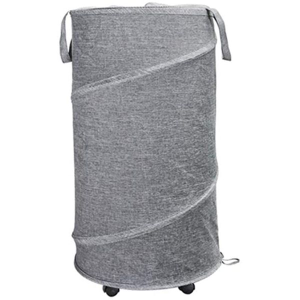 handy collapsible laundry basket with wheels foldable hamper up storage container/organizer,woven grey & organization
handy collapsible laundry basket with wheels foldable hamper up storage container/organizer,woven grey & organization