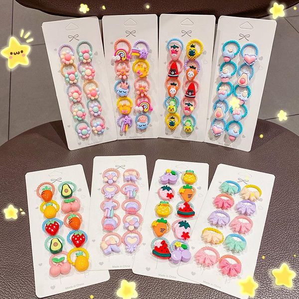 hair accessories 10pcs/bag cute cartoon flowers fruit children tie rope ring girls elastic band holder headdress scrunchies, Slivery;white
hair accessories 10pcs/bag cute cartoon flowers fruit children tie rope ring girls elastic band holder headdress scrunchies, Slivery;white