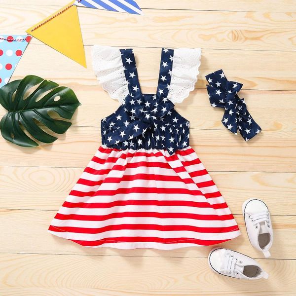 girl's dresses toddler baby girls clothes summer dress 4th-of-july stars striped printed backless princess for 2021, Red;yellow
girl's dresses toddler baby girls clothes summer dress 4th-of-july stars striped printed backless princess for 2021, Red;yellow