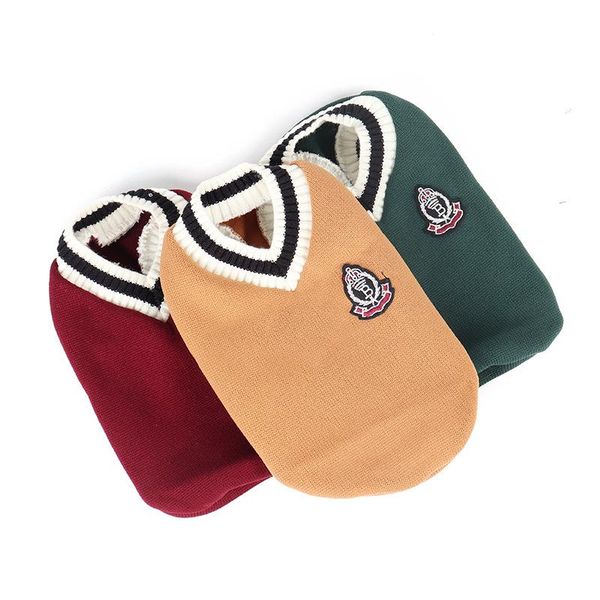 pet dog clothes spring autumn warm cat outfits sweater chihuahua poodle bichon vest dogs winter knitting clothing apparel
pet dog clothes spring autumn warm cat outfits sweater chihuahua poodle bichon vest dogs winter knitting clothing apparel