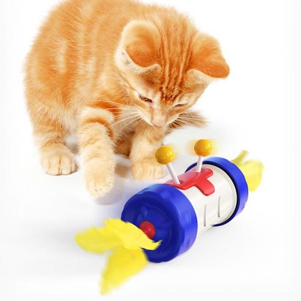 cat toys tumbler tease toy feather design relieve boredom abs attractive pet teaser for indoor products supplies
cat toys tumbler tease toy feather design relieve boredom abs attractive pet teaser for indoor products supplies