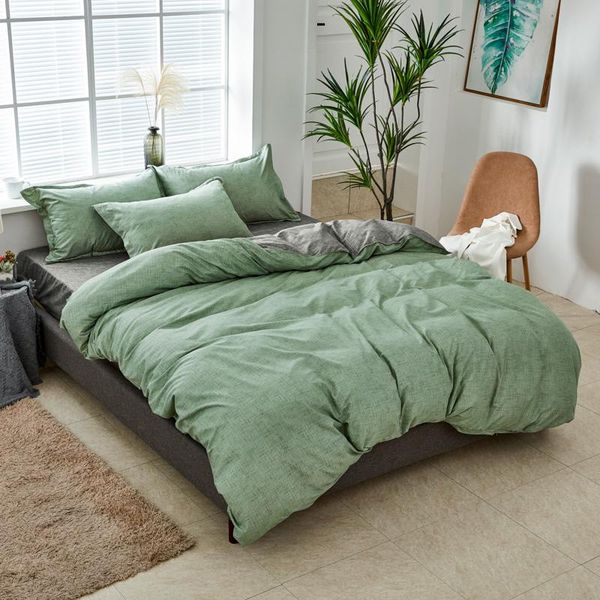 duvet cover bed sheet bedding set for couple twin king size nordic luxury green gray bedspread on the linen sets
duvet cover bed sheet bedding set for couple twin king size nordic luxury green gray bedspread on the linen sets