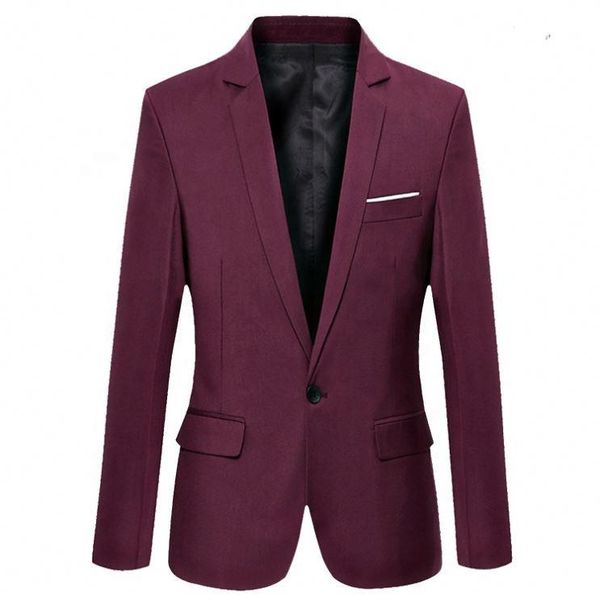 men's suits & blazers casual suit blazer jackets lightweight sports coats one button men clothing slim, White;black
men's suits & blazers casual suit blazer jackets lightweight sports coats one button men clothing slim, White;black