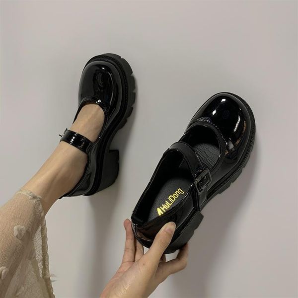 dress shoes jk uniform spring mary jane women's buckle strap high heels retro platform lolita woman low heel 2021, Black
dress shoes jk uniform spring mary jane women's buckle strap high heels retro platform lolita woman low heel 2021, Black
