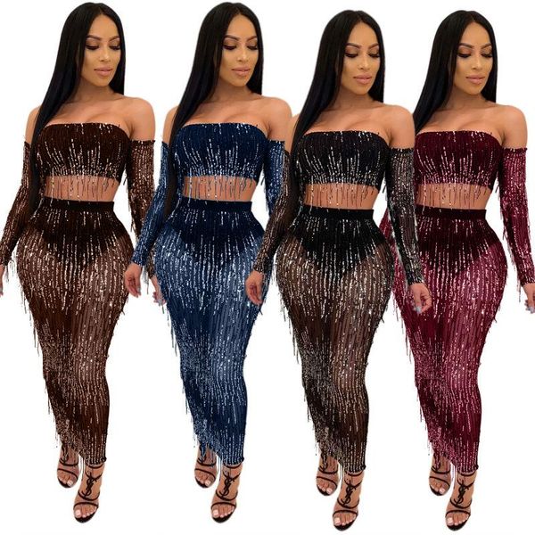 women's jumpsuits & rompers s-xxl two pieces set mesh women playsuit slim sequined tassel summer fashion evening club, Black;white
women's jumpsuits & rompers s-xxl two pieces set mesh women playsuit slim sequined tassel summer fashion evening club, Black;white