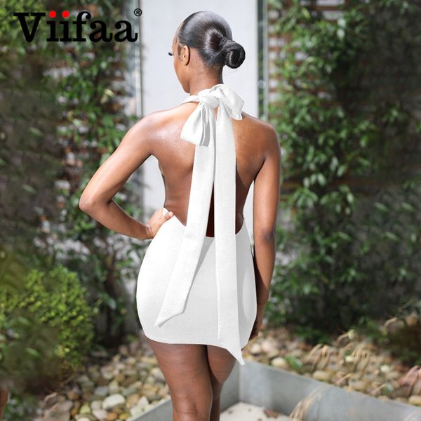 viifaa bow tie halter neck mini dress women backless party night clubwear 2021 summer bodycon white solid dressesswimwear bathing suits, Black;gray
viifaa bow tie halter neck mini dress women backless party night clubwear 2021 summer bodycon white solid dressesswimwear bathing suits, Black;gray