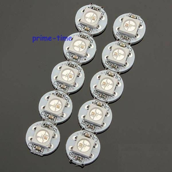 10pcs 5v ws2812b smd rgb led chip built-in ws2811 ic addressable with mini pcb board (10mm*3mm) heatsink modules
10pcs 5v ws2812b smd rgb led chip built-in ws2811 ic addressable with mini pcb board (10mm*3mm) heatsink modules