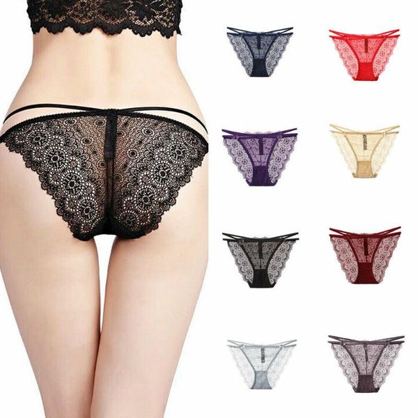 women's panties plus size women ladies lace bandage transparent soft female underwear briefs knickers thong intimatewear, Black;pink
women's panties plus size women ladies lace bandage transparent soft female underwear briefs knickers thong intimatewear, Black;pink