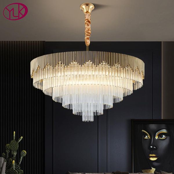 luxury modern crystal chandelier for living room round gold stainless steel cristal lamp loft chain chandeliers lighting
luxury modern crystal chandelier for living room round gold stainless steel cristal lamp loft chain chandeliers lighting