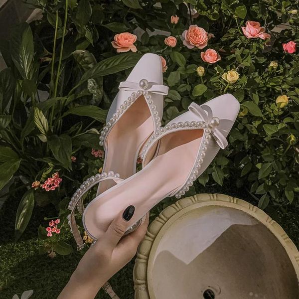 sandals summer style word with thick heel baotou bridal wedding shoes mid-heel white pearl banquet dress all-match female, Black
sandals summer style word with thick heel baotou bridal wedding shoes mid-heel white pearl banquet dress all-match female, Black