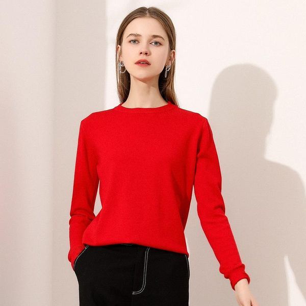 women's sweaters autumn and winter sweater o-neck long-sleeved stretch loose pullover pure color plus size mother 2021 women sweate, White;black
women's sweaters autumn and winter sweater o-neck long-sleeved stretch loose pullover pure color plus size mother 2021 women sweate, White;black