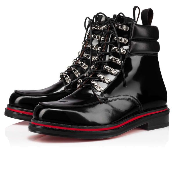 winter men's ankle boot alopista calfskin low-heeled red shoes with raw edge silver hook and buckle lace round toe luxury hiking flat s, Black
winter men's ankle boot alopista calfskin low-heeled red shoes with raw edge silver hook and buckle lace round toe luxury hiking flat s, Black