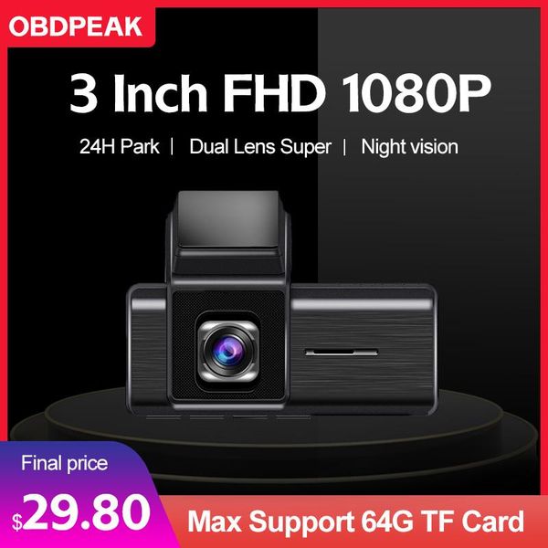 car dvr video recorder dash cam 3" ips fhd 1080p g-sensor loop recordin rear view dual camera night vision auto dashcam 24h park dvrs
car dvr video recorder dash cam 3" ips fhd 1080p g-sensor loop recordin rear view dual camera night vision auto dashcam 24h park dvrs