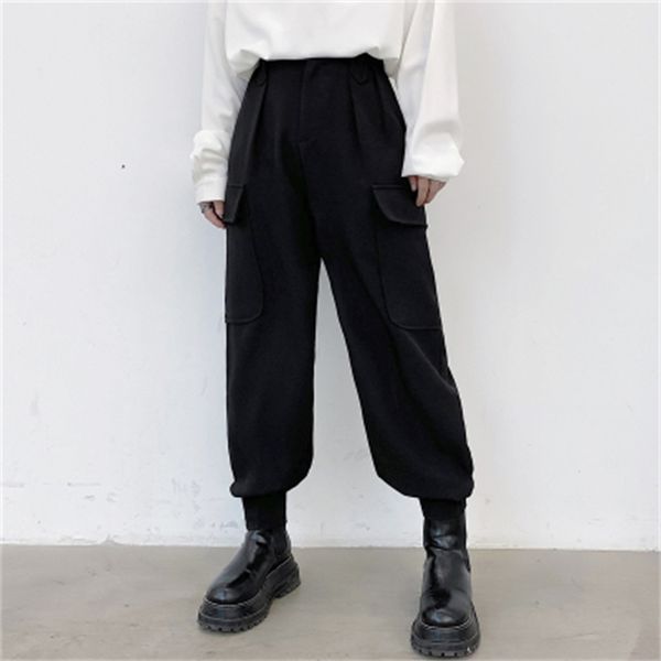 pant custom spring-sized suit with a large spring pocket, cargo pants, man-made hip spare legs, low-waisted harem pants n05w, Black
pant custom spring-sized suit with a large spring pocket, cargo pants, man-made hip spare legs, low-waisted harem pants n05w, Black