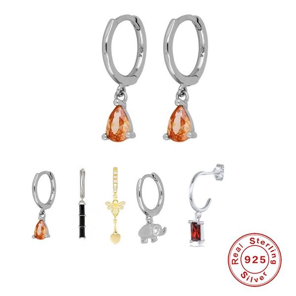 hoop & huggie mc 925 sterling silver korean woman earrings diamond small earring for party zircons piercing aros plata mujer, Golden;silver
hoop & huggie mc 925 sterling silver korean woman earrings diamond small earring for party zircons piercing aros plata mujer, Golden;silver