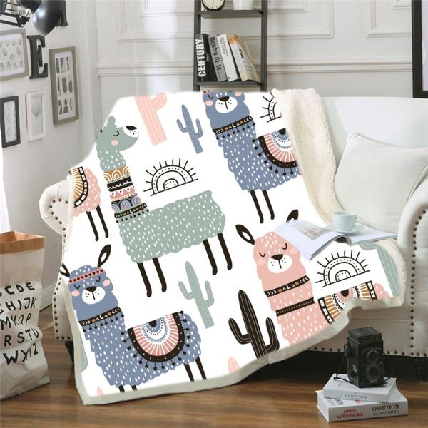 blankets soft sherpa blanket cute alpaca for kid cartoon throw bedding thick warm on the bed sofa
blankets soft sherpa blanket cute alpaca for kid cartoon throw bedding thick warm on the bed sofa