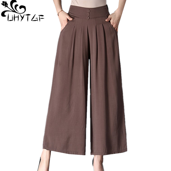 high waist summer pants women fashion cotton linen wide leg soft comfortable casual thin trousers for 868 women's & capris, Black;white
high waist summer pants women fashion cotton linen wide leg soft comfortable casual thin trousers for 868 women's & capris, Black;white