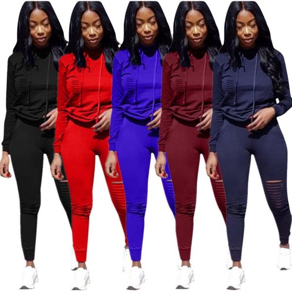 women's two piece pants europe and the united states fashion solid color burnt hooded sweater casual suit female two-piece, White
women's two piece pants europe and the united states fashion solid color burnt hooded sweater casual suit female two-piece, White