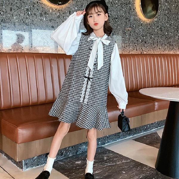 girl's dresses girls' for 2021 autumn children's clothing of kids fashion plaid princess dress 5-14 years old clothes, Red;yellow
girl's dresses girls' for 2021 autumn children's clothing of kids fashion plaid princess dress 5-14 years old clothes, Red;yellow